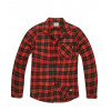 Рубашка Riley flannel 23103 red check-Riley | Vintage Industries фото 4