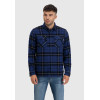 Рубашка Sem flannel 23104 kobalt check-Sem | Vintage Industries