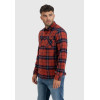 Рубашка Sem flannel 23104 orange check-Sem | Vintage Industries