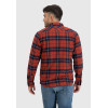 Рубашка Sem flannel 23104 orange check-Sem | Vintage Industries фото 3