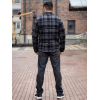 Рубашка Square+padded 3545 grey check | Vintage Industries фото 11