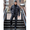Рубашка Square+padded 3545 grey check | Vintage Industries фото 12