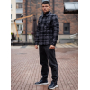 Рубашка Square+padded 3545 grey check | Vintage Industries фото 10