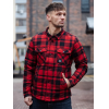 Рубашка Square+padded 3545 red check | Vintage Industries фото 4