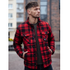 Рубашка Square+padded 3545 red check | Vintage Industries фото 2