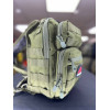 Рюкзак Тактический BL102 One Strap Long Olive 12L | Lupu Gear фото 4