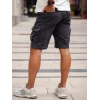 Шорты Vintage Cargo 170 Dark Grey | Admitted & Feeling фото 4