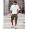 Шорты Vintage Cargo 170 Olive Green | Admitted & Feeling фото 1