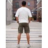 Шорты Vintage Cargo 170 Olive Green | Admitted & Feeling фото 5