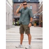 Шорты Vintage Cargo 170 Olive Green | Admitted & Feeling фото 8