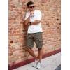 Шорты Vintage Cargo 170 Olive Green | Admitted & Feeling фото 9