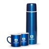 Термос и 2 кружки 1000 мл 102-1000S Синий | Арктика фото 1