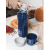 Термос Питьевой со стеклянной колбой 1700мл 1010-1700-BL синий | Арктика фото 14