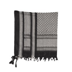 Арафатка Шемаг черно-белый | Mil-tec