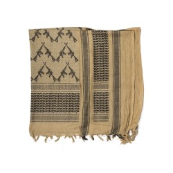 Арафатка Шемаг Rifles койот-черный | Mil-tec