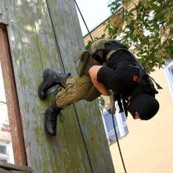 Ботинки с высокими берцами 2110 «BLACK WOLF»