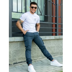 Брюки Jogger Steel blue | STROLL