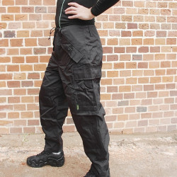 БРЮКИ «ПАНЦИРЬ» МЕМБРАННЫЕ GSG-6 Black | Garsing