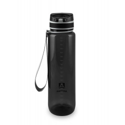 Бутылка для воды 1000мл 720-1000 Чёрная прозрачная | Арктика