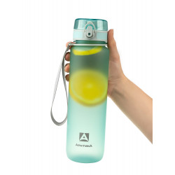 Бутылка для воды 1000мл 720-1000 голубая матовая | Арктика