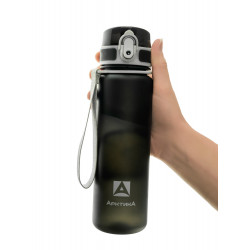 Бутылка для воды 500мл 720-500 Чёрная матовая | Арктика