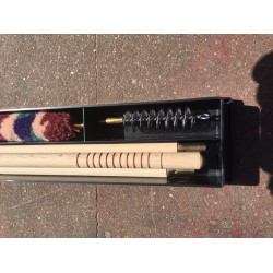 Чистящий набор 12 калибра в коробке деревянный шомпол | ADVANCE