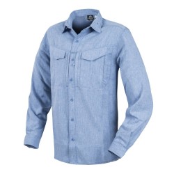 Рубашка Defender Mk2 Gentleman Shirt Melange Light Blue | Helikon-Tex