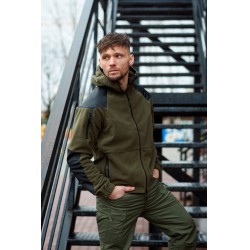 Флис HIKER Olive/Black | Army Stroll