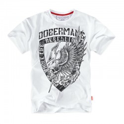 Футболка Dobermans TS164 White | Dobermans Aggressive