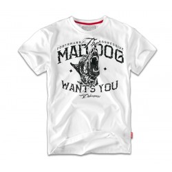 Футболка MAD DOG TS69 White | Dobermans Aggressive