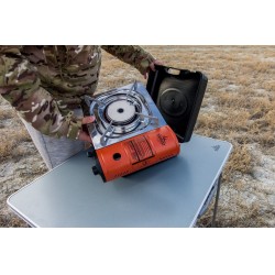 Газовая плита Solaris TS-700 Оранжевая | Tourist