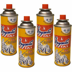 Газовый баллон Дружба ДР-520 цанговый | Tourist