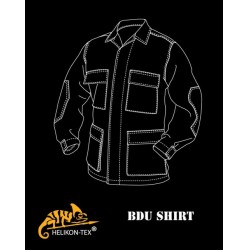 Китель BDU Olive Green | Helikon-Tex