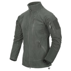 Кофта флисовая Alpha Tactical Foliage Green | Helikon-Tex