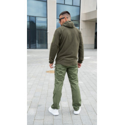 Кофта флисовая Alpha Hoodie Olive Green | Helikon-tex