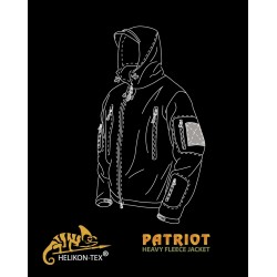 Кофта флисовая Patriot MP Camo | Helikon-Tex