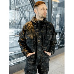 Костюм Горка 6 Премиум Лето/Осень/Весна Black Multicam | Grizzly