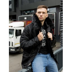 Зимняя куртка Аляска HUSKY Black Line | Nord Denali