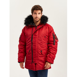 Куртка Аляска HUSKY Compass Red/Black | Nord Denali