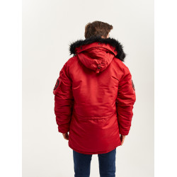 Куртка Аляска HUSKY Compass Red/Black | Nord Denali