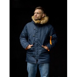 Куртка Аляска HUSKY Rep.Blue/Orange | Nord Denali