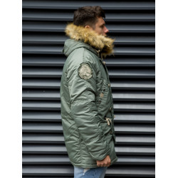 Куртка Аляска Husky MILITARY 2019 Olive Green | Nord Denali