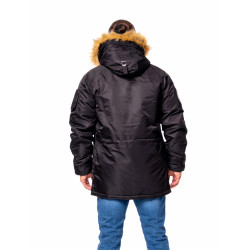 Куртка Аляска Husky MILITARY 2024 Black | Nord Denali