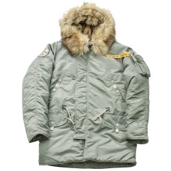 Куртка Аляска Husky MILITARY 2023 Olive Green | Nord Denali