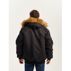 Куртка Аляска HUSKY N2B Compass Black/Yellow | Nord Denali