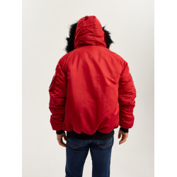 Куртка Аляска HUSKY N2B Compass Red/Black | Nord Denali