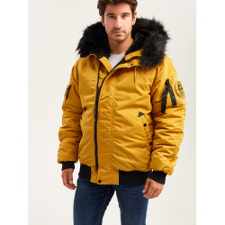 Куртка Аляска HUSKY N2B Compass Yellow/Black | Nord Denali