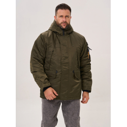 Куртка Аляска HUSKY Short 2.0 Rep Grey/Silver | Nord Denali