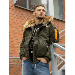 Куртка Аляска Military 2019 N-2B Rep.Grey | Nord Denali