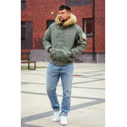 Куртка Аляска Military 2024 N-2B Olive Green | Nord Denali